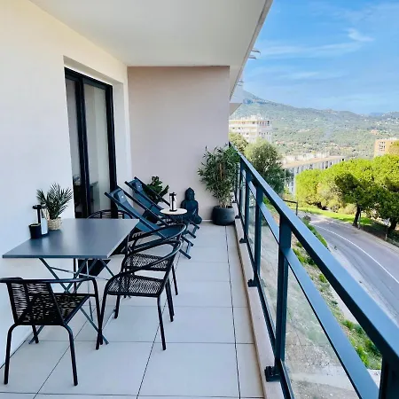 T2 Grand Standing Neuf Vue Centre-ville & Plages * Ajaccio (Corsica)